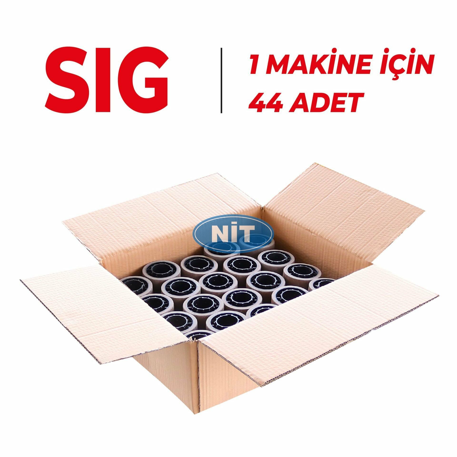 %100 Kauçuk Merdane Lastiği (PEZ) SIG - 44 Adet